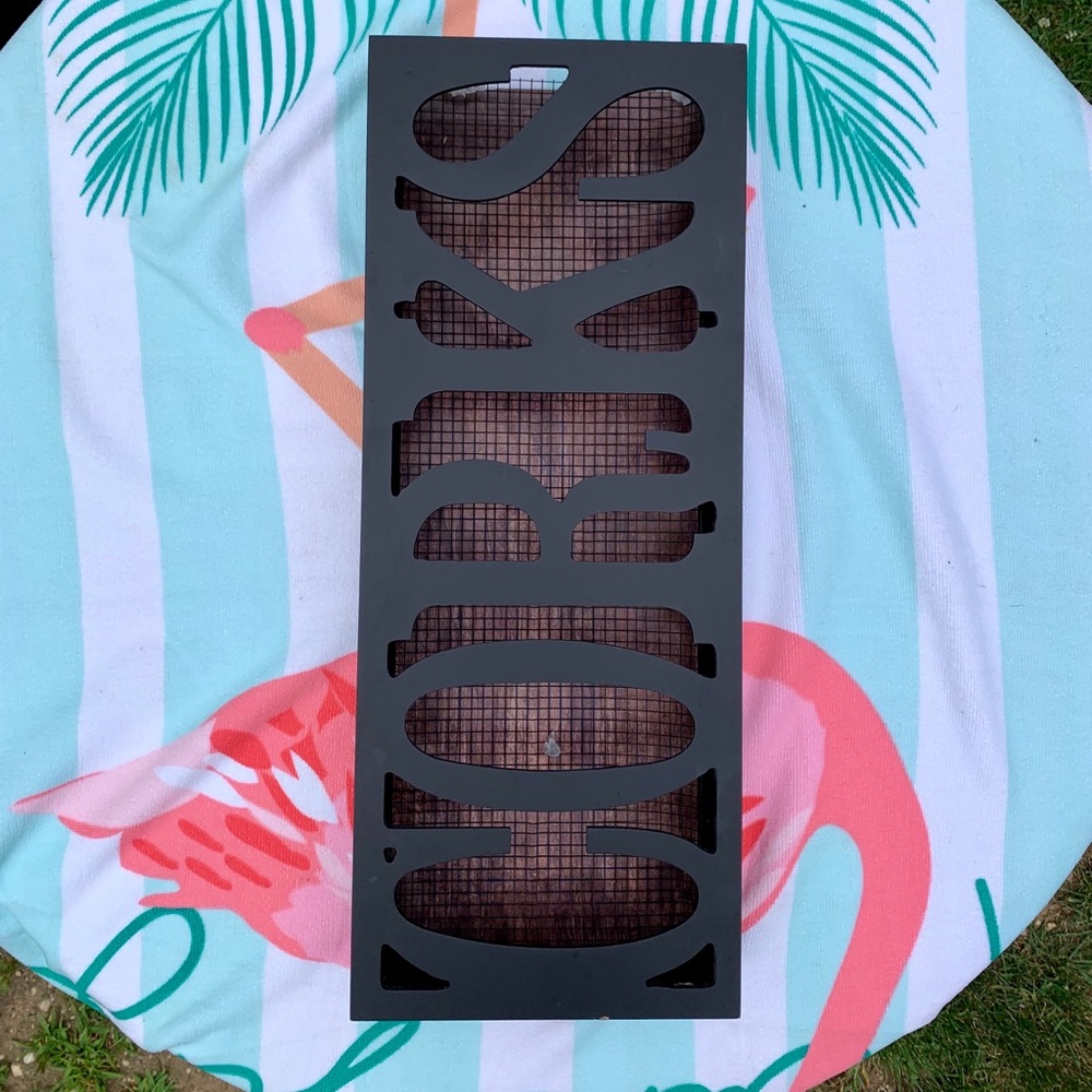 Fillable cork decorative sign ‼️‼️